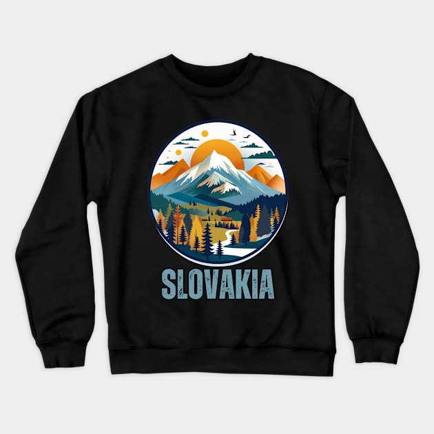 Slovakia Crewneck Sweatshirt by Mary_Momerwids